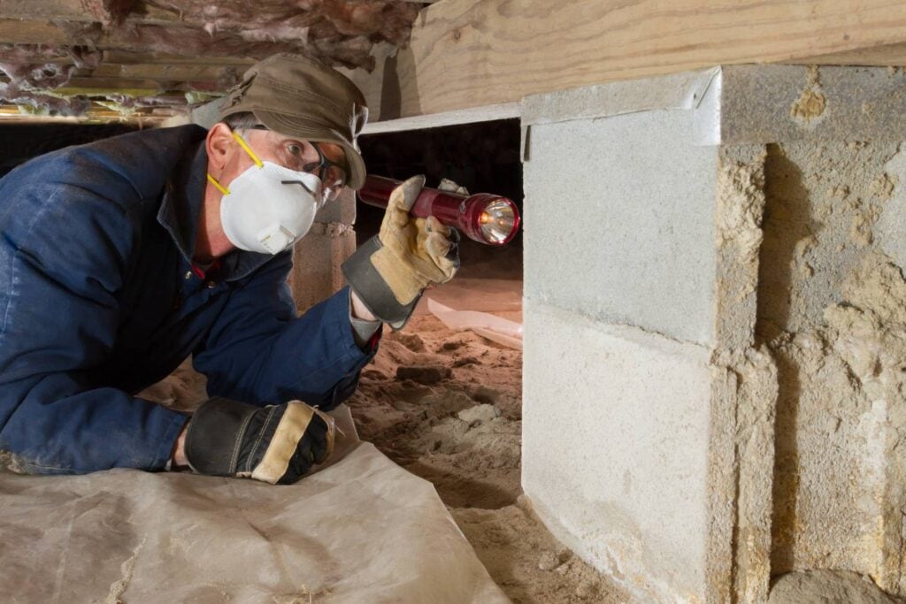 what does a termite inspector look for